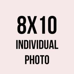 8x10 Individual Photo